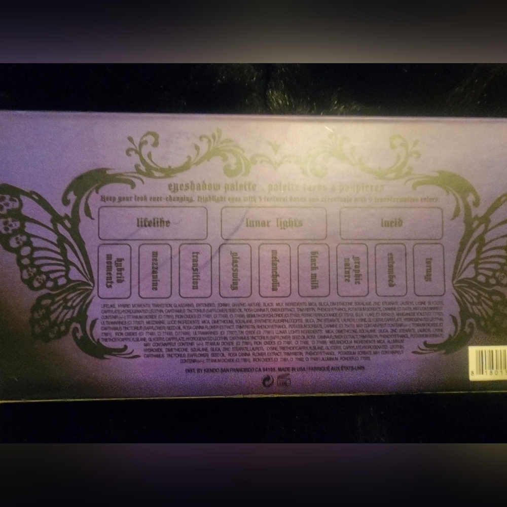 Kat Von D Chrysalis Eyeshadow Palette NEW WITH BOX - Picture 2 of 5